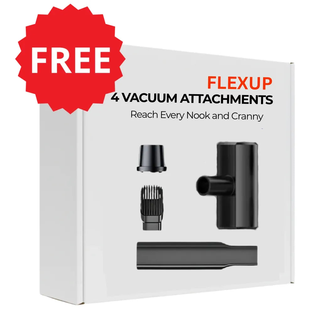 4 Attachments for Vacuum Cleaning & Sealing - FREE